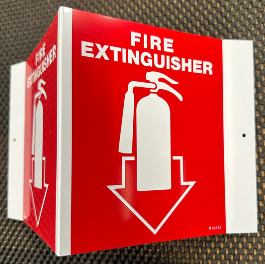 Fire Extinguisher Projecting Small 5x6